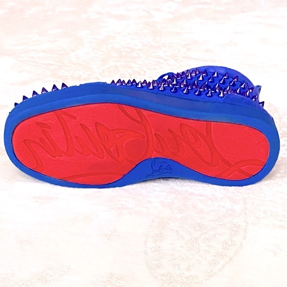 Christian Louboutin Louis Spike High-Top Trainers - Picture 6 of 9